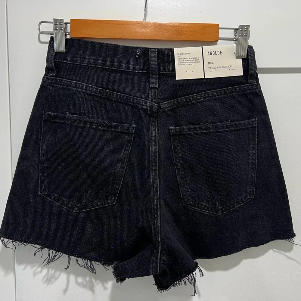 agolde Mila Denim Shorts - Picture 6 of 6